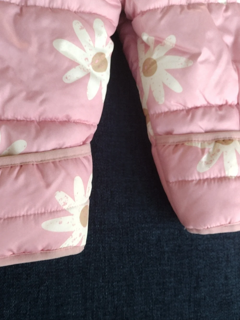 BRAND NEW Baby Girl Carter's Faux Fur-Trimmed Hooded Printed Snowsuit 6-9 M